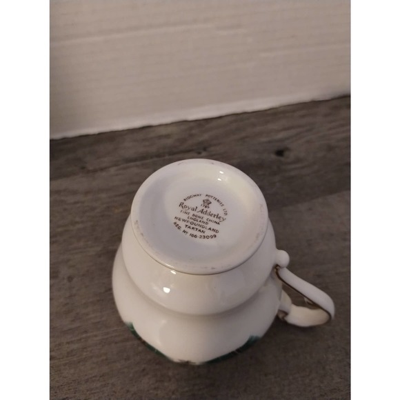 Royal Adderley New Foundland Tartan Creamer - Picture 9 of 9